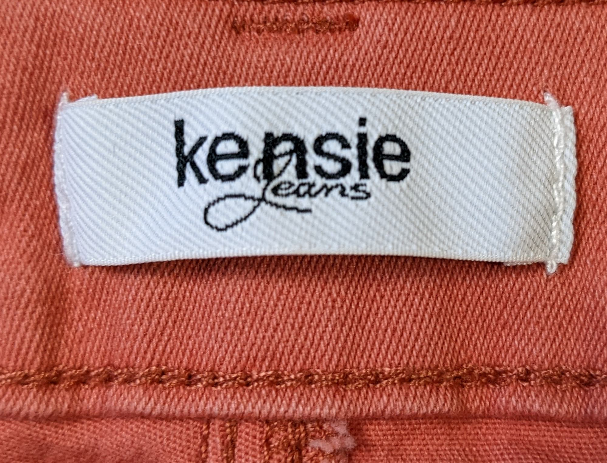 Kensie Orange Jeans Great jeans for fall, or summer!  They can work anytime of year!  Wear with a t shirt or a sweater.