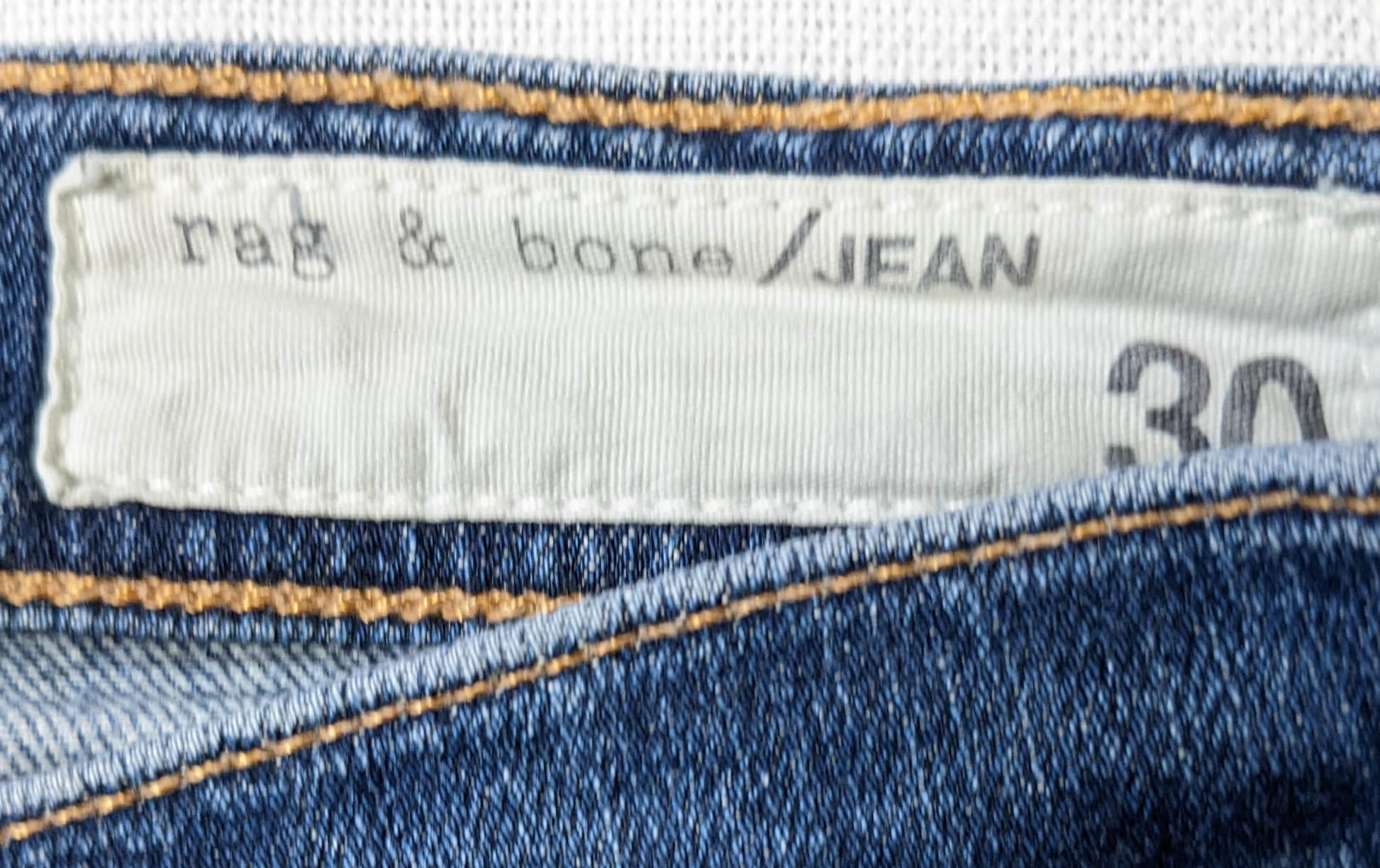 Rag & Bone Dre Low Rise Skinny Jeans Size 30  A roomy boyfriend cut gets slimmed down a bit in these low-rise, low-stretch jeans you'll reach for on the regular.