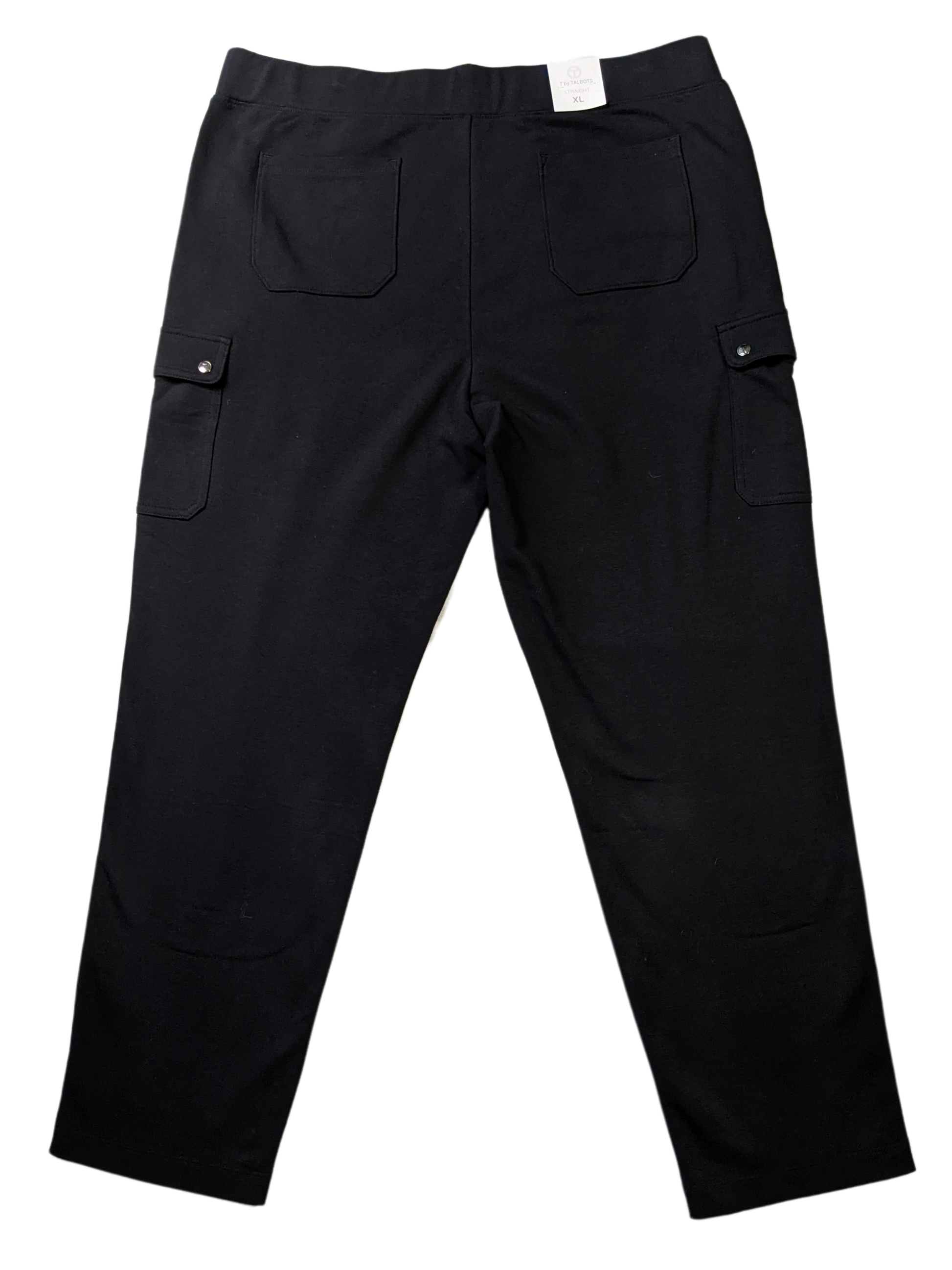 Talbots Black Cargo Pants - NWT Size XL  Elevate your style with Talbots! Our black cargo pants feature the signature T for Talbots sleek straight cut. With added st