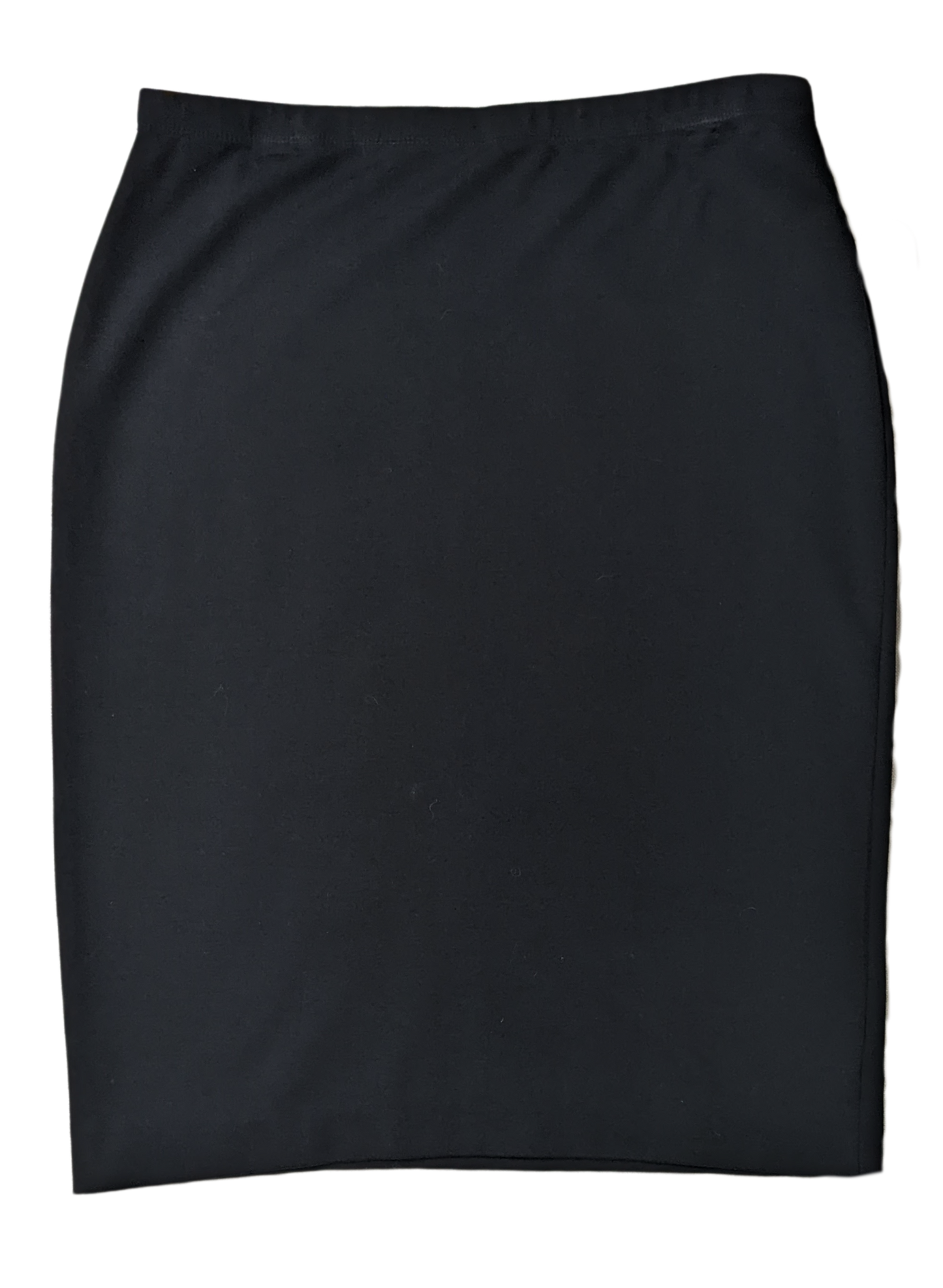 Max Studio Edit Black Pull-on Pencil Skirt Size Large  Look no further for the perfect staple for your wardrobe.  This skirt does an awesome job covering all the b