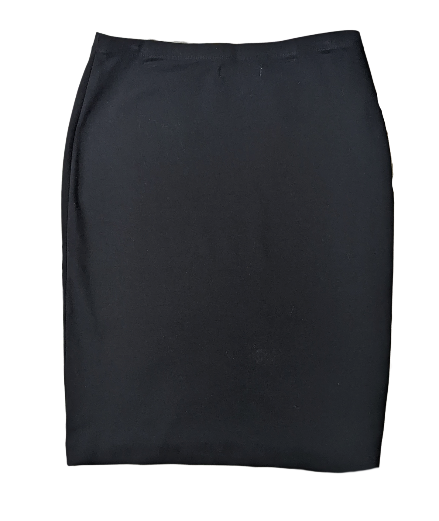 Max Studio Edit Black Pull-on Pencil Skirt Size Large  Look no further for the perfect staple for your wardrobe.  This skirt does an awesome job covering all the b