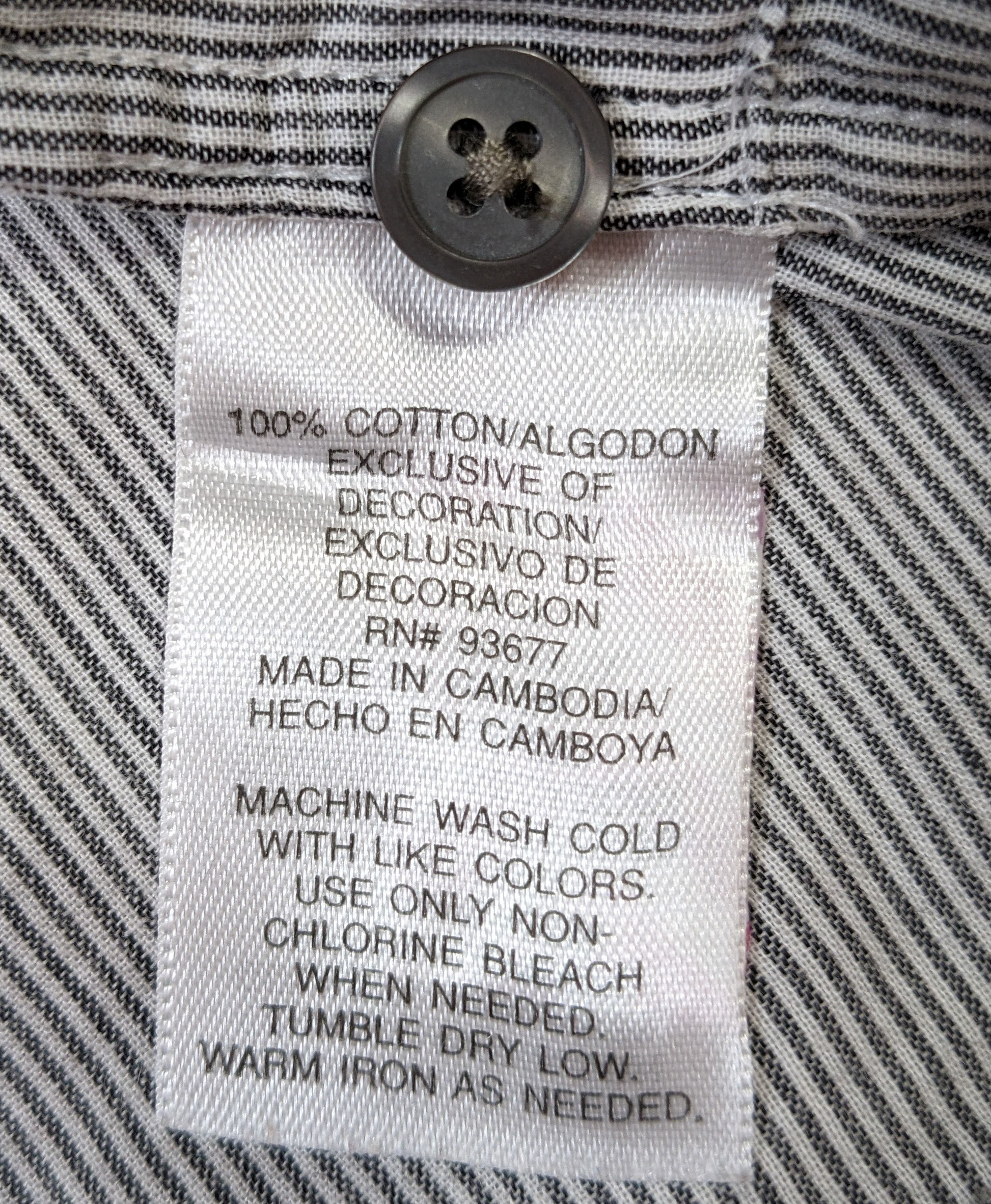Allen B. by Allen Schwartz Pinstripe Button-up Tunic This tunic can be worn alone, with a pair of jeans or dress pants, or over a shirt as a light-weight jacket.