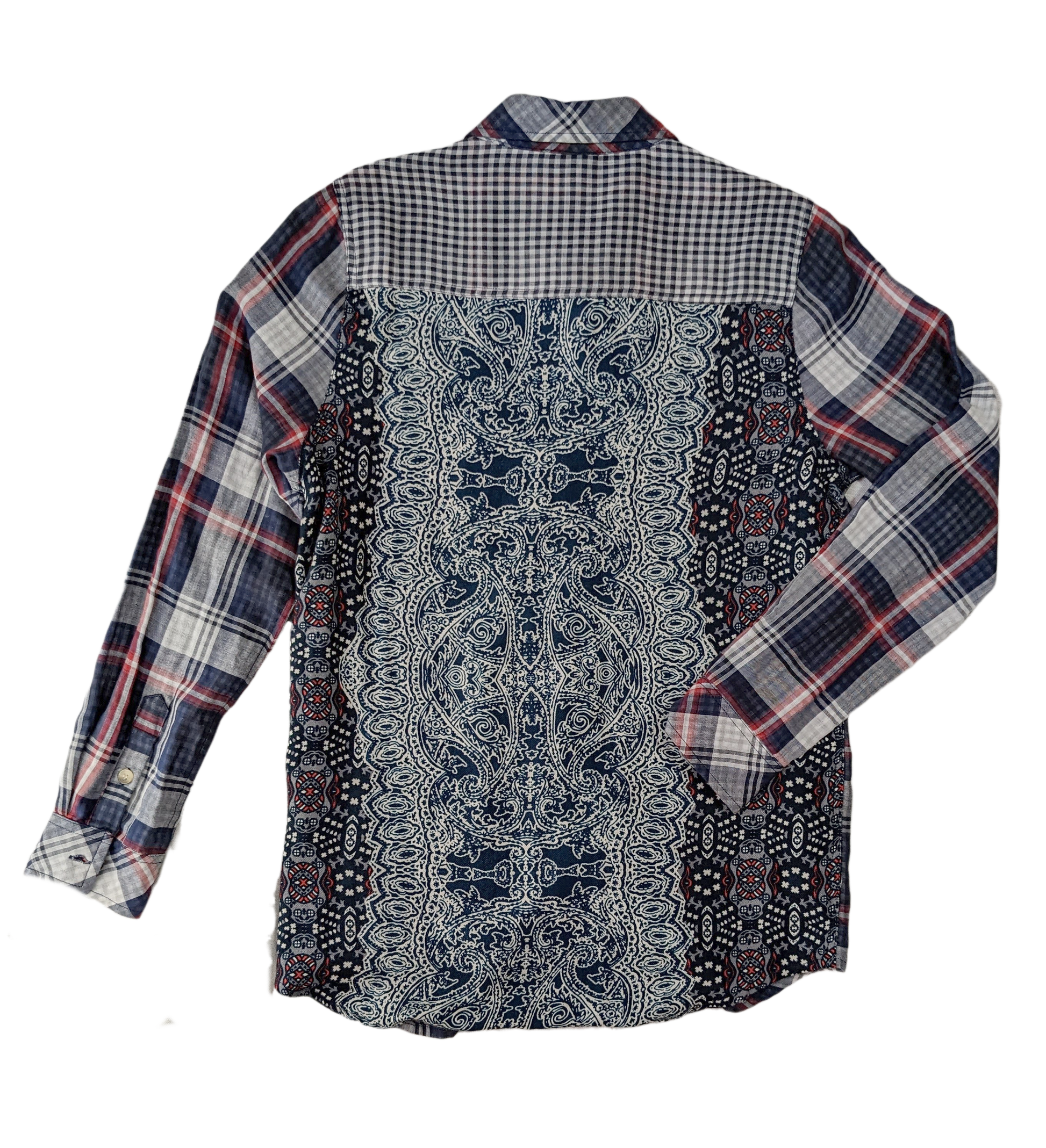 Tolani Navy and Red Plaid Shirt - NWT  Get ready for the perfect mix of edgy and boho with Tolani's navy and red plaid shirt. Featuring a stylish button-up front and