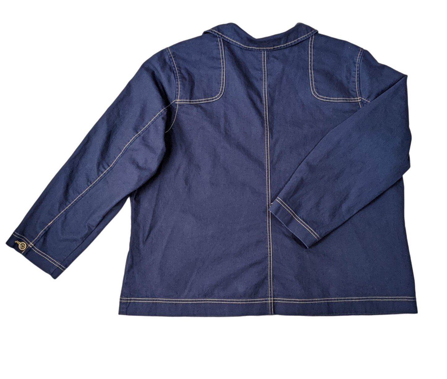 D & Co Blue Twill Jacket Size 2xD & Co Blue Twill Jacket Size 2x Experience the perfect blend of style and comfort with the D & Co Blue Twill Jacket. Constructed with high-quality twill fab