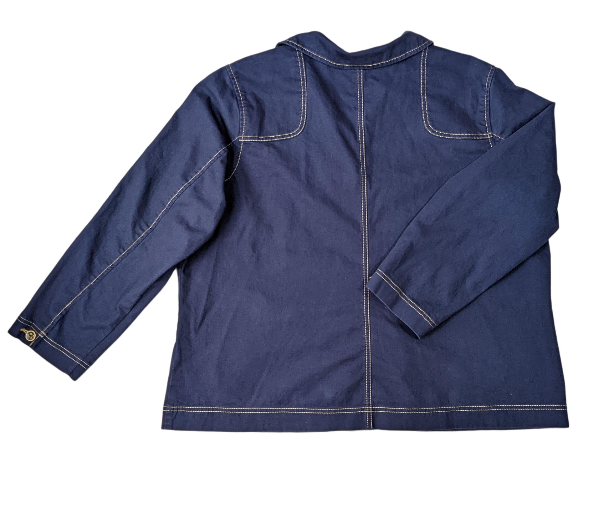 D & Co Blue Twill Jacket Size 2xD & Co Blue Twill Jacket Size 2x Experience the perfect blend of style and comfort with the D & Co Blue Twill Jacket. Constructed with high-quality twill fab