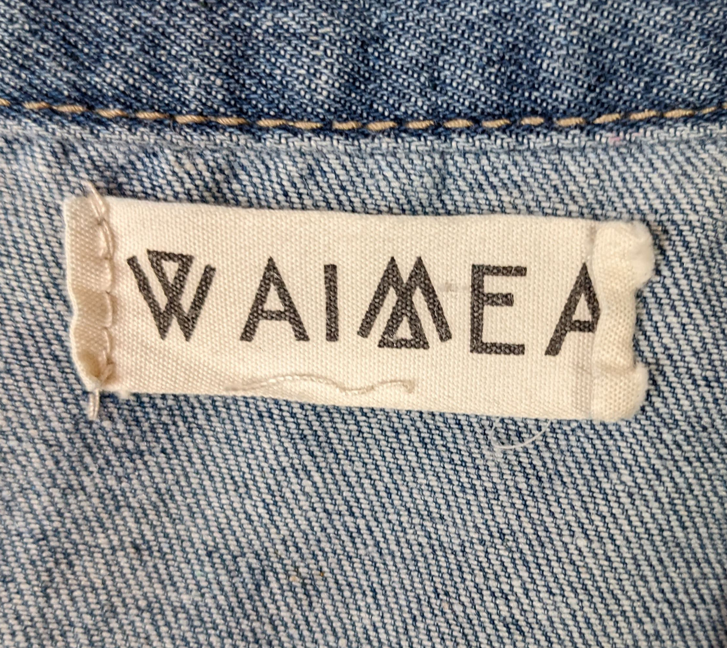Waimea Distressed Denim Jacket This is a great jacket!  It goes with dressy dresses or grungy jeans!  You will grab it every time you leave the house!