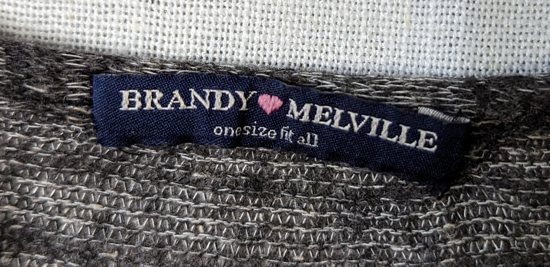 Brandy Melville Gray Striped Sweater Soft and comfy, and fashionable too!  This little sweater does it all!