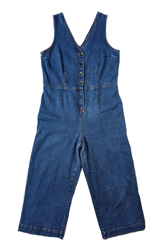 Universal Thread Wide Leg Denim JumperWhat a great jumper.  Wear this alone or with a cute top underneath.  Super versatile!