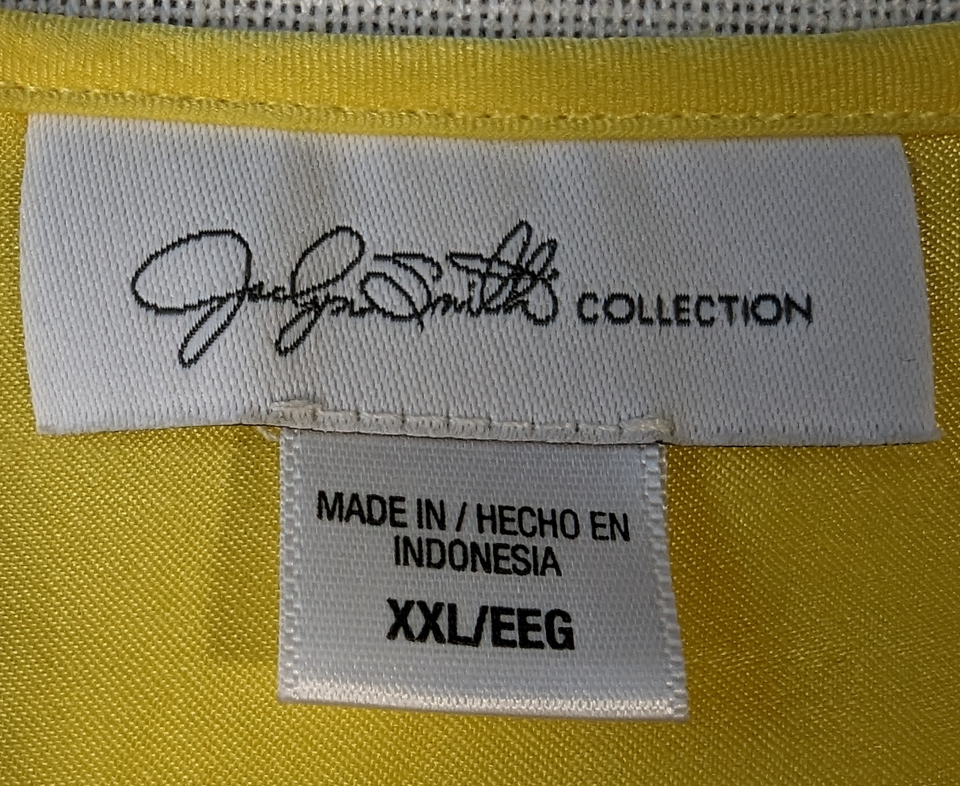 Jaclyn Smith Yellow Satin Blouse - NWOTSoft and Sunny, this blouse will surely brighten your day.  The color is so on-trend and the fit is great.  Wear this with jeans and sneakers, or layer it with a greJaclyn Smith Yellow Satin Blouse - NWOTWomens Tops