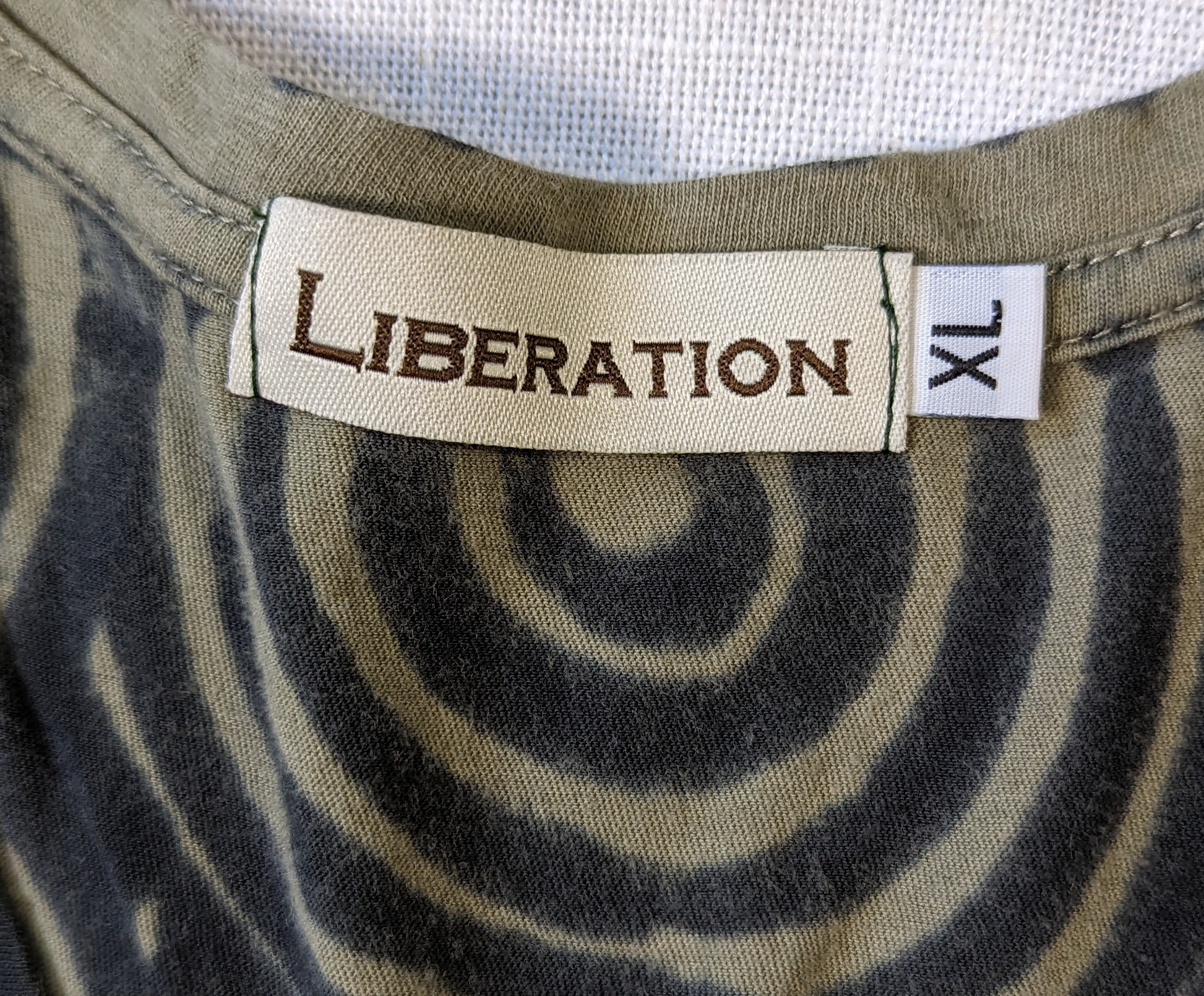 Liberation Short Sleeve T-shirt This shirt is so soft, and it has a great design!  You can wear it with so many things!  And because it is so comfy, you will reach for it all the time!