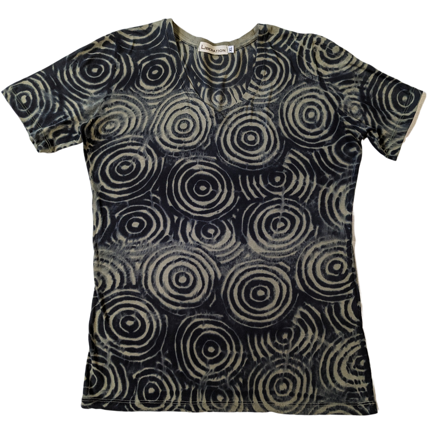Liberation Short Sleeve T-shirt This shirt is so soft, and it has a great design!  You can wear it with so many things!  And because it is so comfy, you will reach for it all the time!