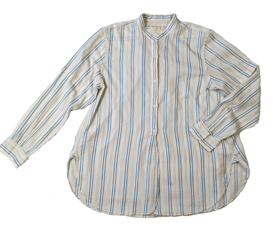 Denim & Supply Shirt with Aqua Stripes A shirt with classic styling and it is so soft and comfy!  You can't go wrong! Pair it with jeans, or with a pair of winter white slacks!