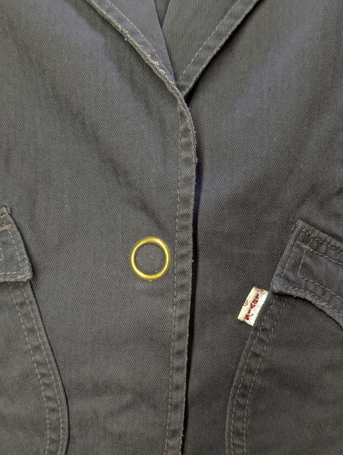 Levi's Faded Black Denim Blazer A good blazer can be worn with so many things, and it elevates your look!  This blazer has such great style.  You can wear it with jeans and a cute t-shirt, or add i