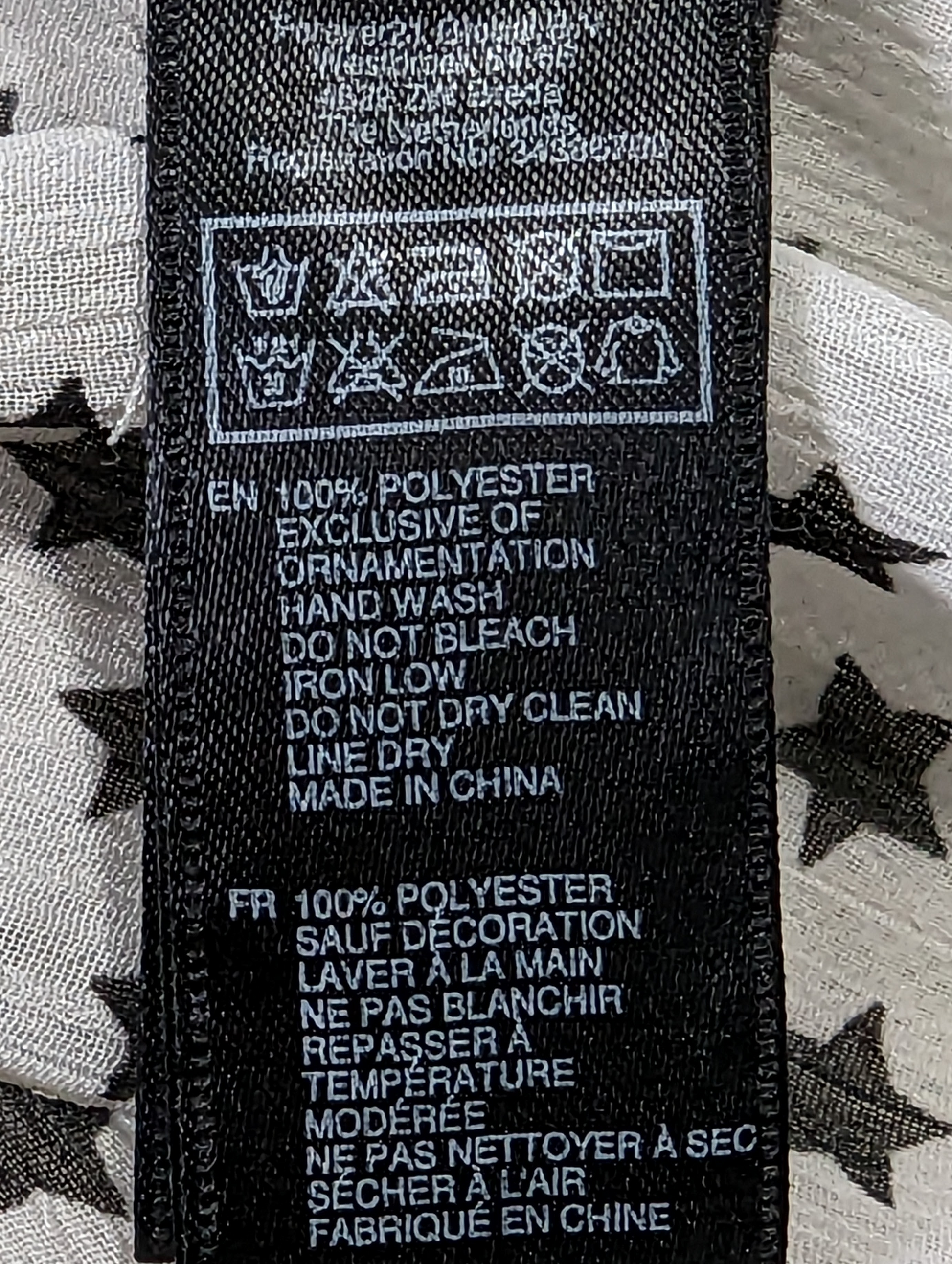 XXI Sheer Star Print BlouseThis is a great blouse to add a little interest in your outfit.  The star print is so fun!  You can wear it with jeans and sneakers, or dress it up with a black skir