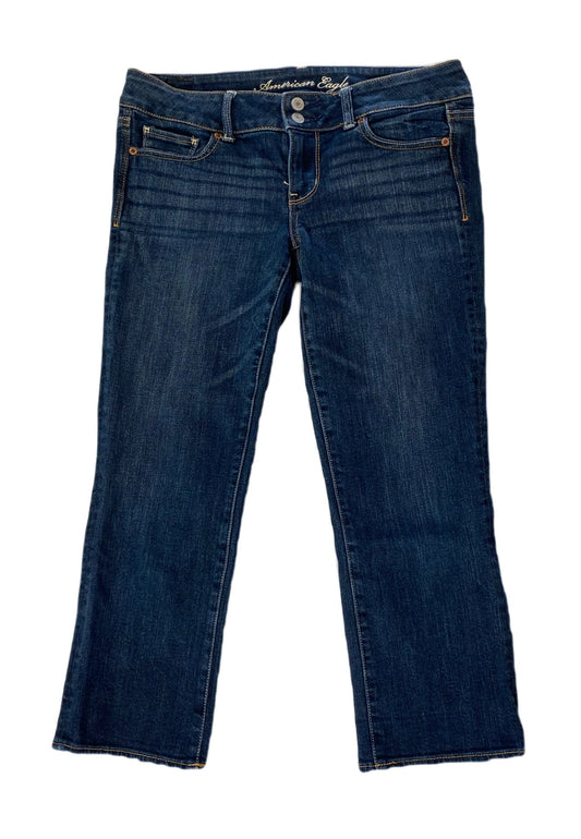 America Eagle Artist Cropped Jeans American Eagle Artist cropped blue denim jeans..