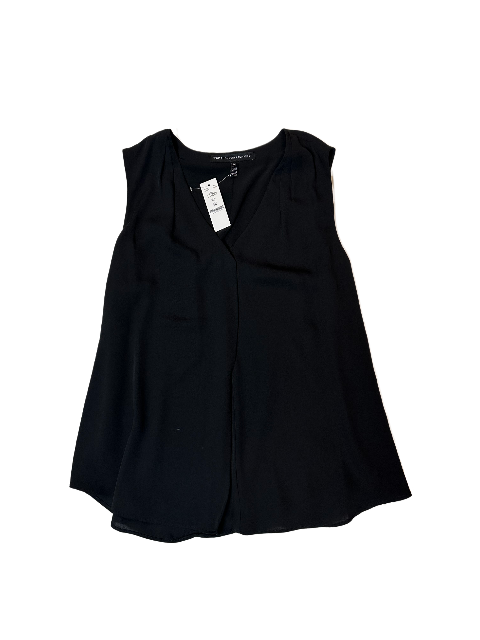 White House Black Market Single Pleat Shell - NWTGreat elevated basic shell. Wear on its own, or as a layering piece. New with tags.White House Black Market Single Pleat Shell - NWTShirt