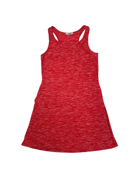 Hibelle Red Razor Back Tank DressThis dress will look great with sneakers or sandals. Toss on a denim jacket or a cardigan and you're ready for a day out shopping or walking lunching with friends.