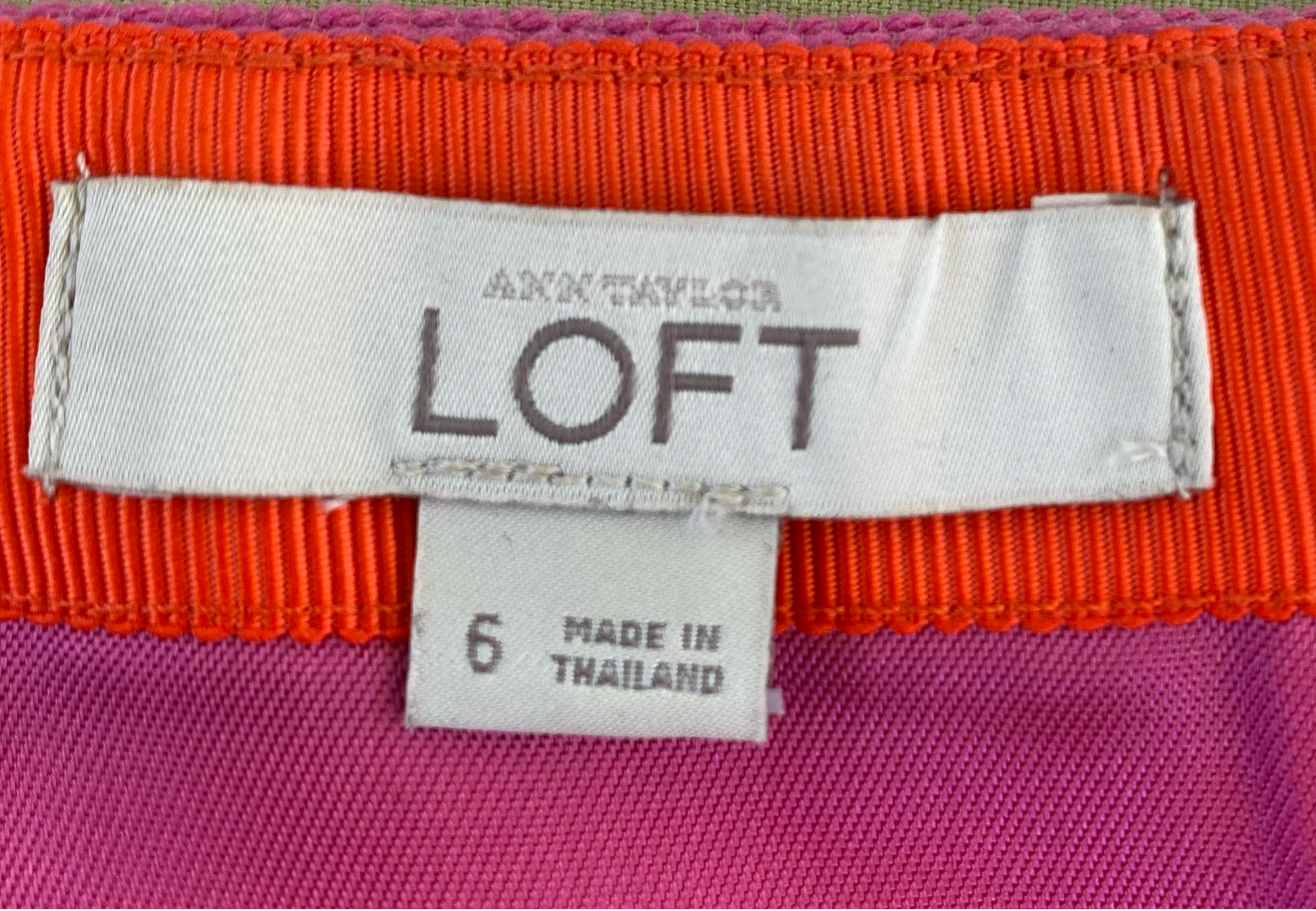 LOFT Color Block Short Skirt crafted with meticulous attention to deta