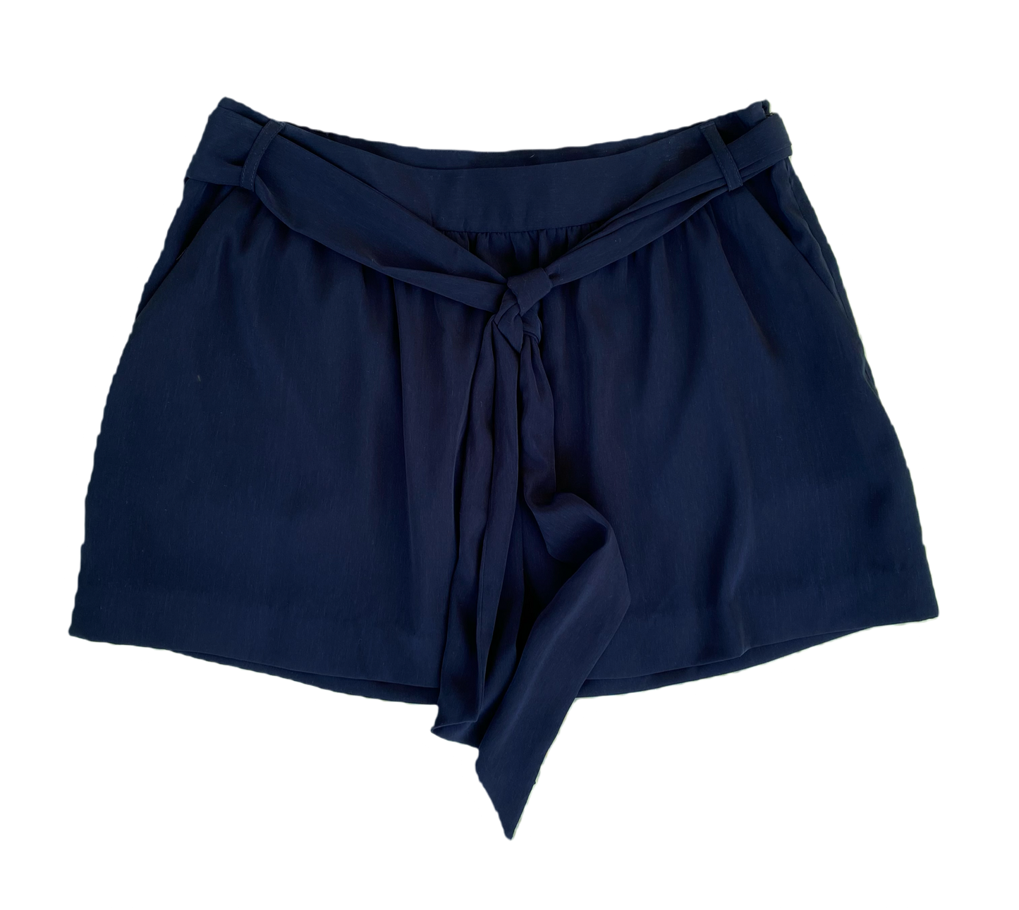 Express Black Belted Mini Skirt with Pockets - NWTExpress black belted silky mini skirt with side and back pockets - New with tags!!