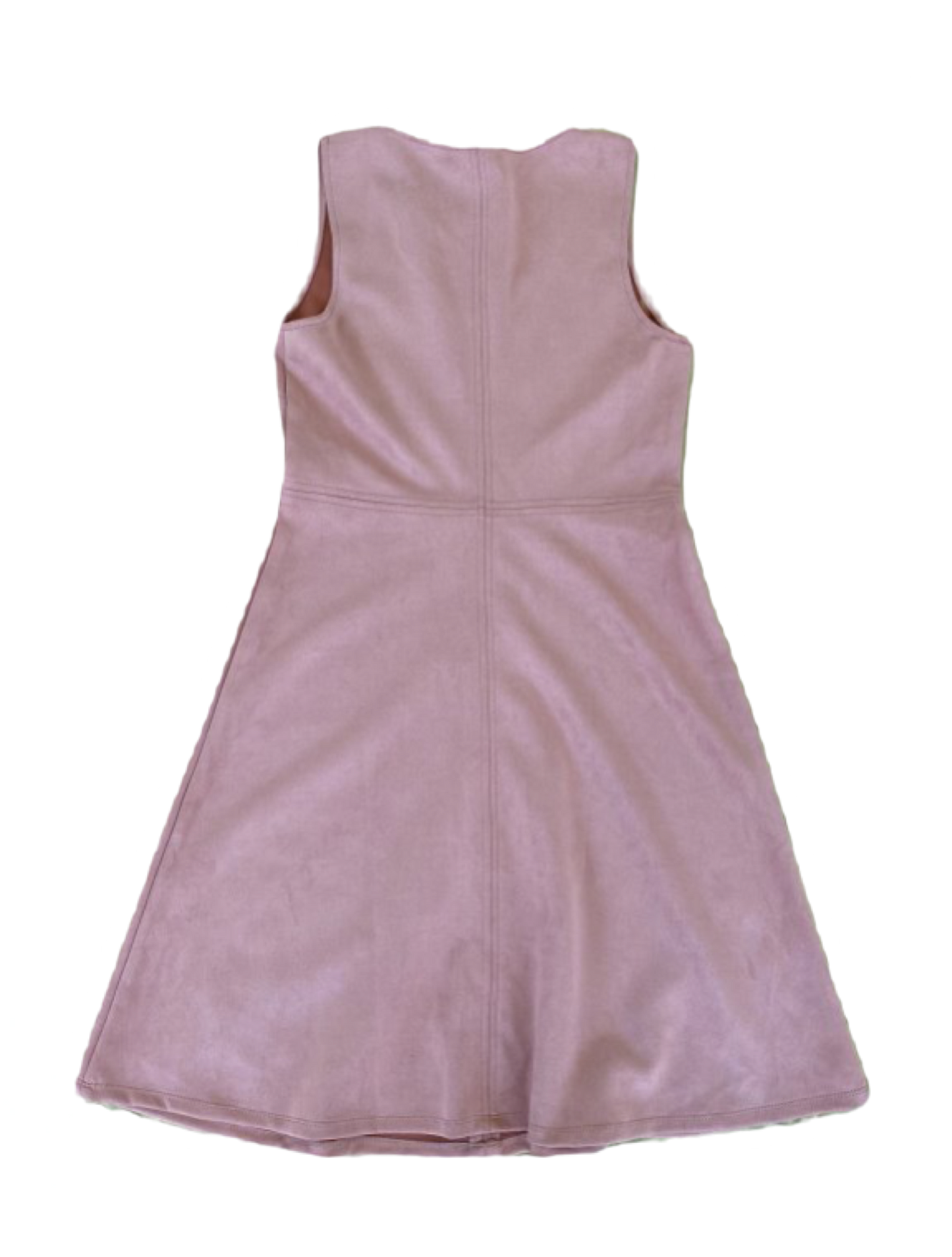 Agnes & Dora Peach Faux Suede dress - NWTEmbrace your playful side with this NWT Agnes & Dora Peach Faux Suede dress. The faux suede material adds a touch of luxury while the fit and flare design accent