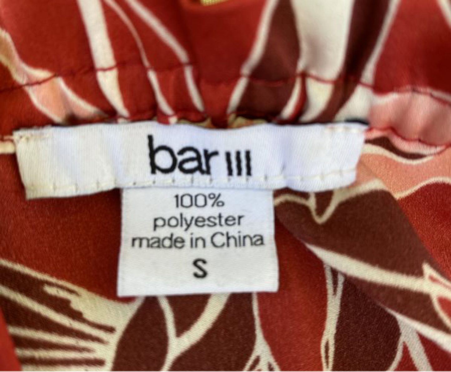 Bar III Red Print Flowy Halter Dress epitome of summer sophistication