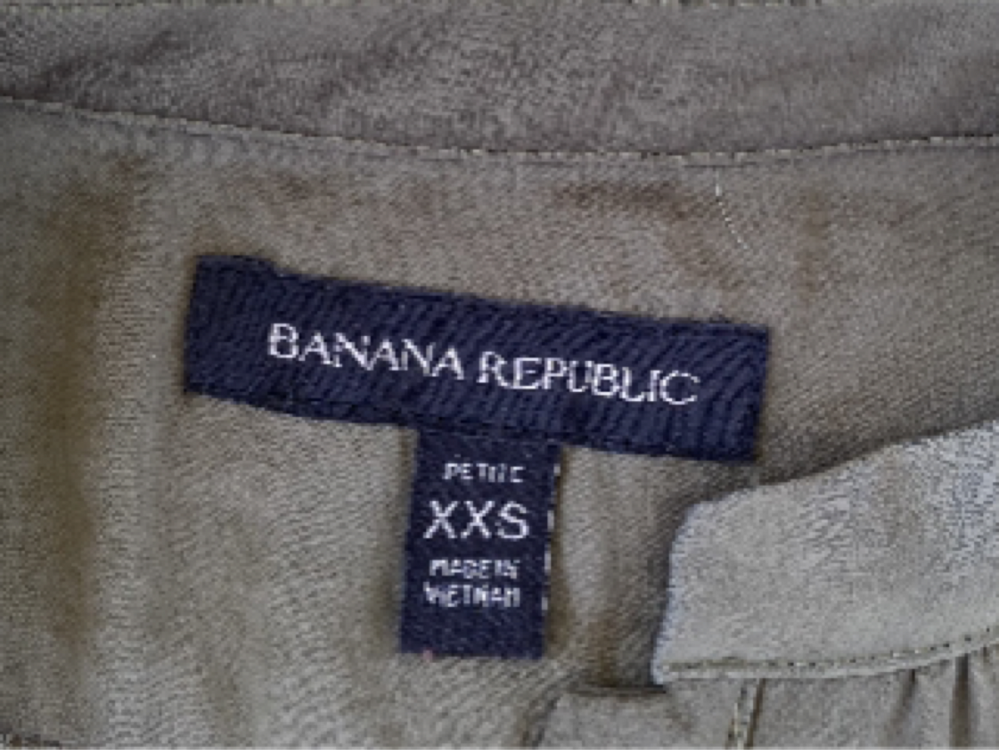 Banana Republic Sleeveless blouse size XXS