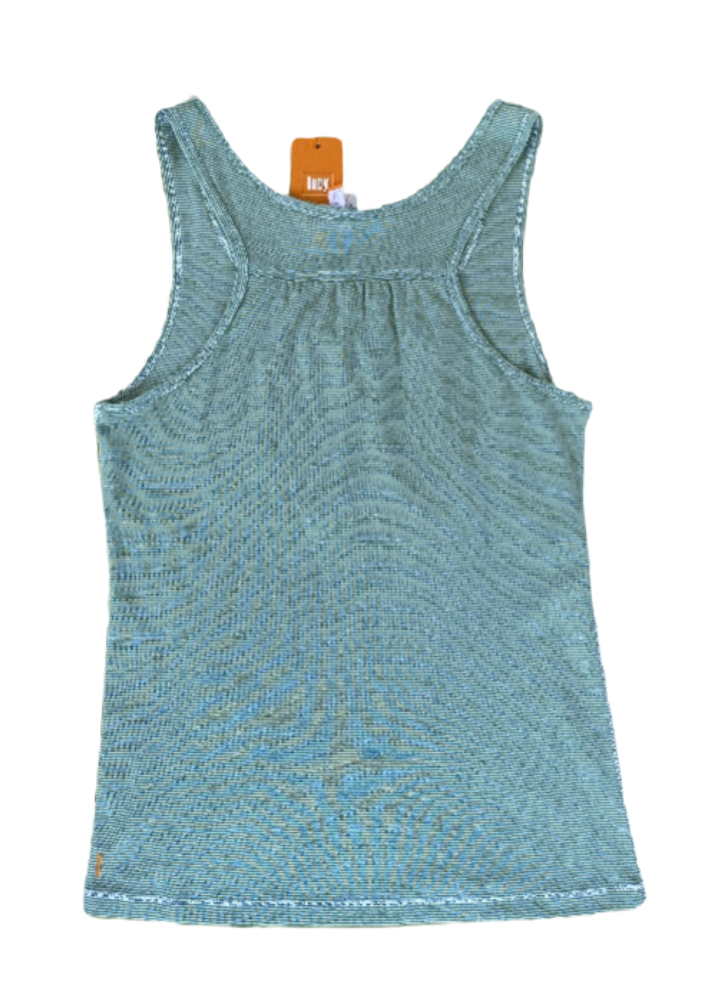 Lucy green and white striped tank top - NWT elevate your casual wardro