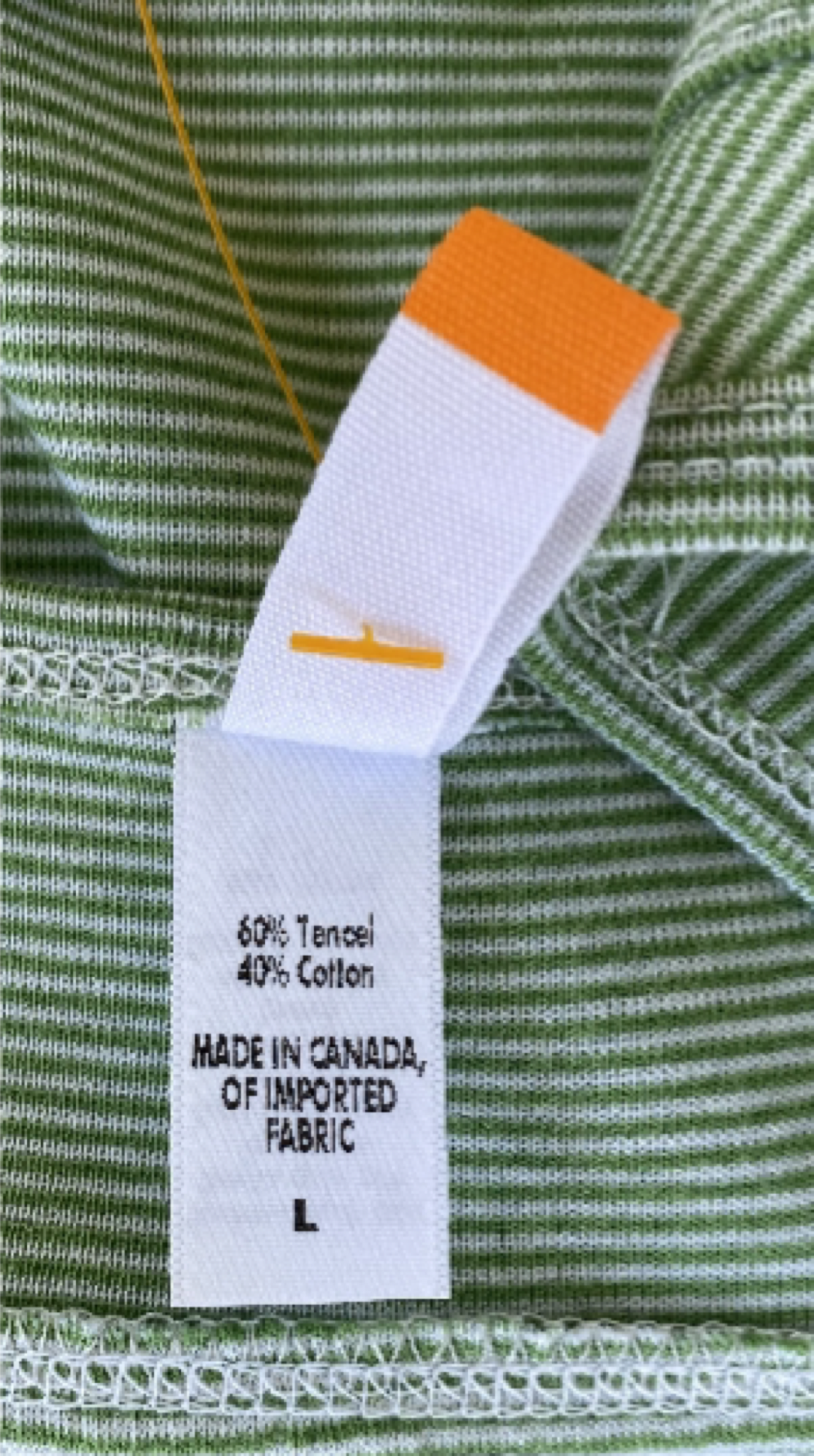 Lucy green and white striped tank top - NWT elevate your casual wardro