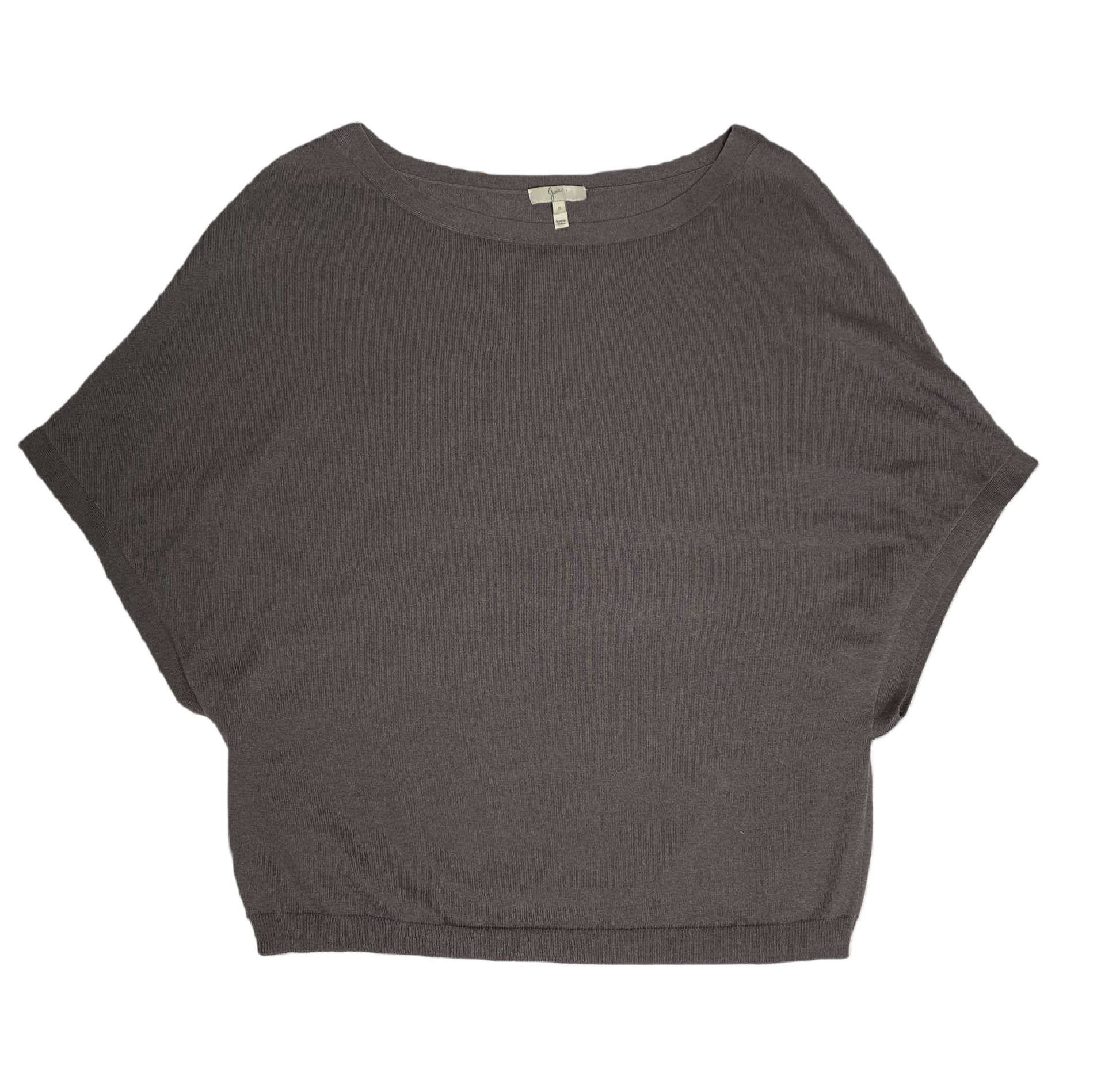 Jore Brown Knit Top sleeve a seamless fusion of professional elegance
