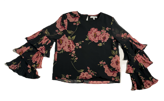 Lucy Paris ruffle sleeve blouse a captivating fusion of professional r