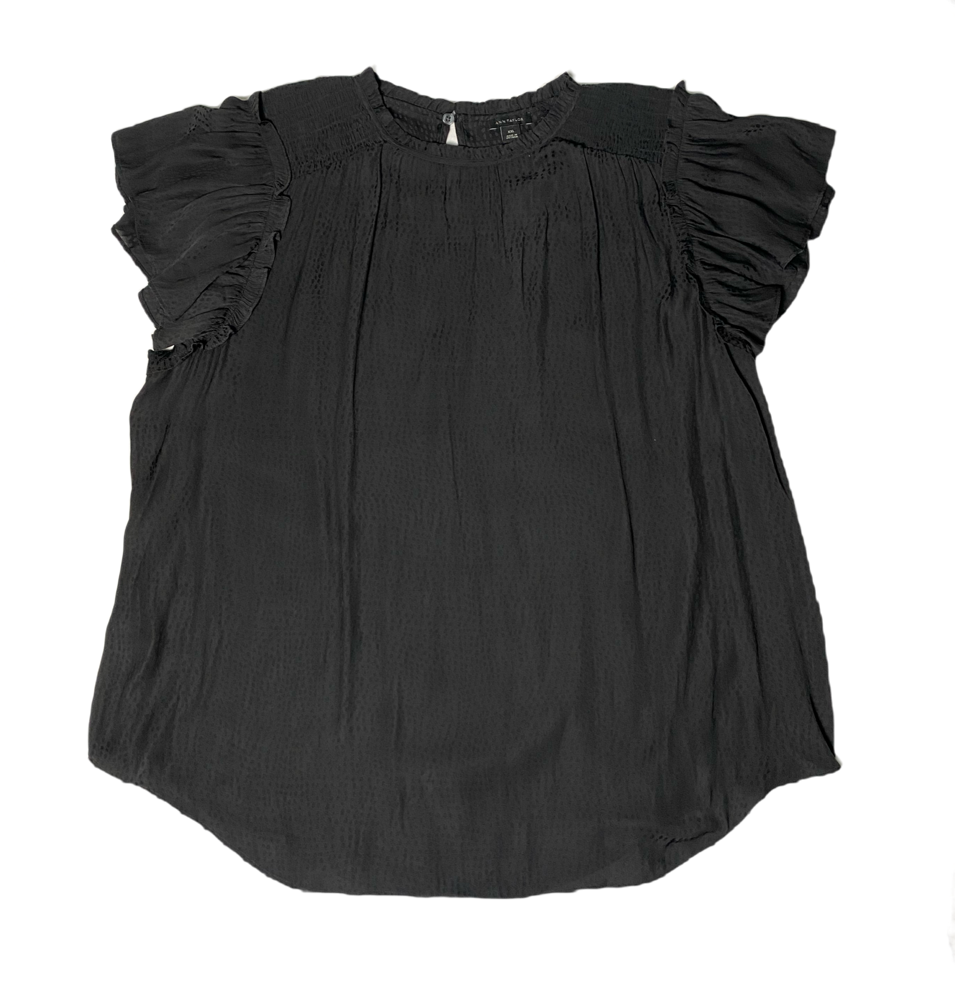 Ann Taylor flutter sleeve blouse - NWT new with tags a harmonious blen
