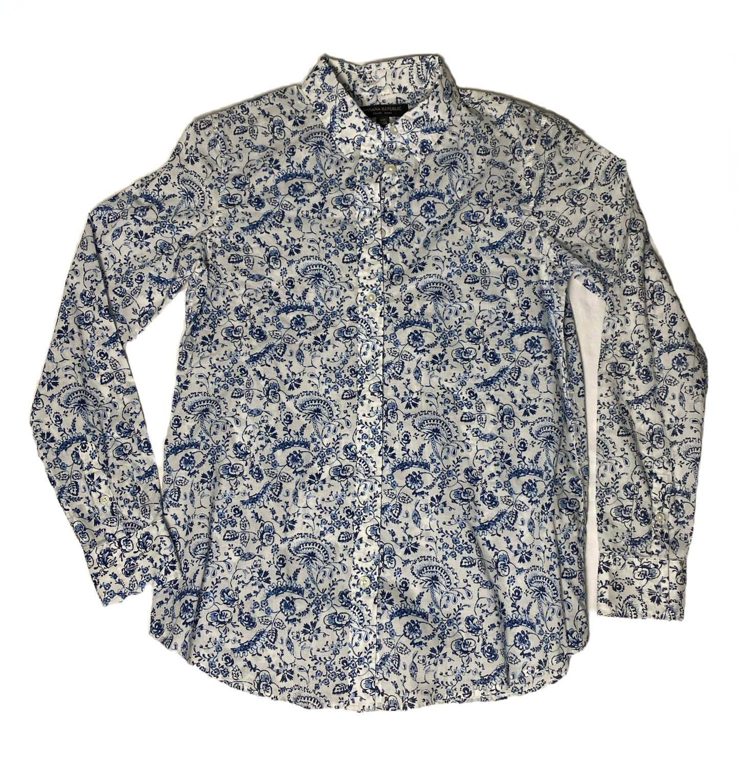 Banana Republic floral print blouse - NWT new with tags a harmonious b