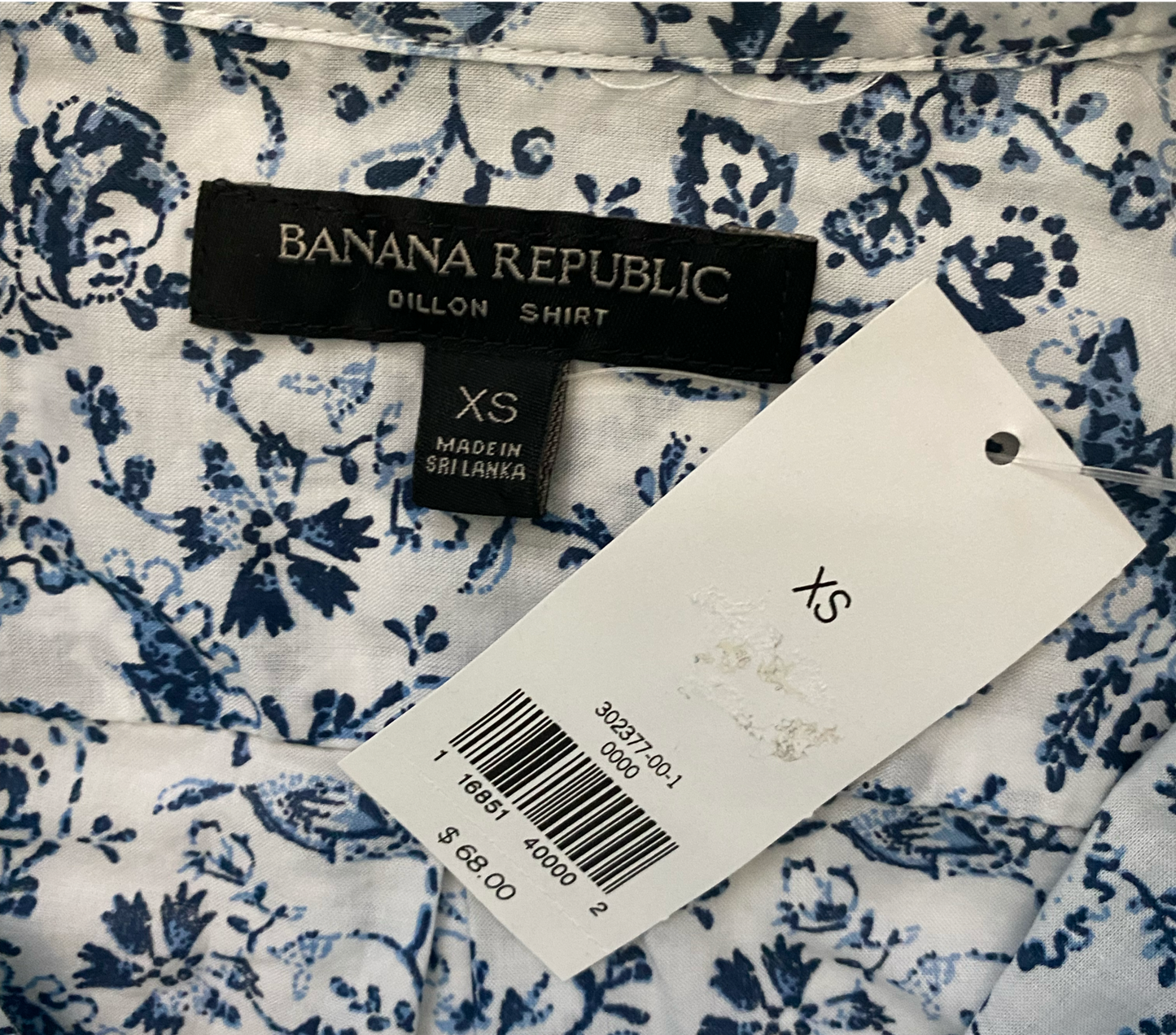 Banana Republic floral print blouse - NWT new with tags a harmonious b