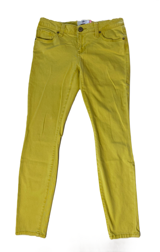 CAbi Yellow Skinny Jeans size 4Cabi Jeans skinny yellow pants.CAbi Jeans YellowPants