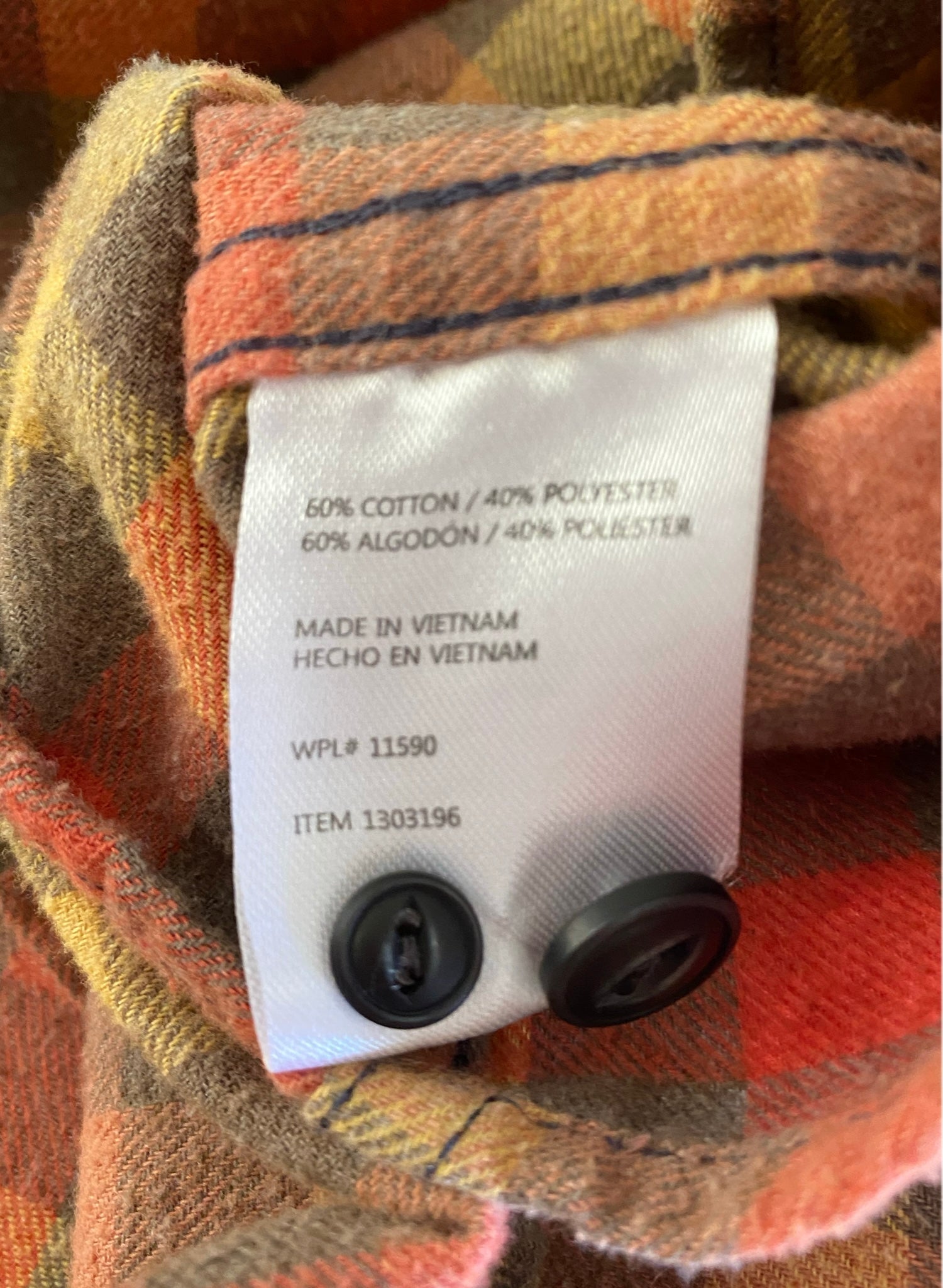 REFRESHED - Original Weatherproof Vintage Hand Bleached Flannel Shirt  This REFRESHED Original Weatherproof Vintage Hand Bleached Flannel Shirt is the perfect mix of