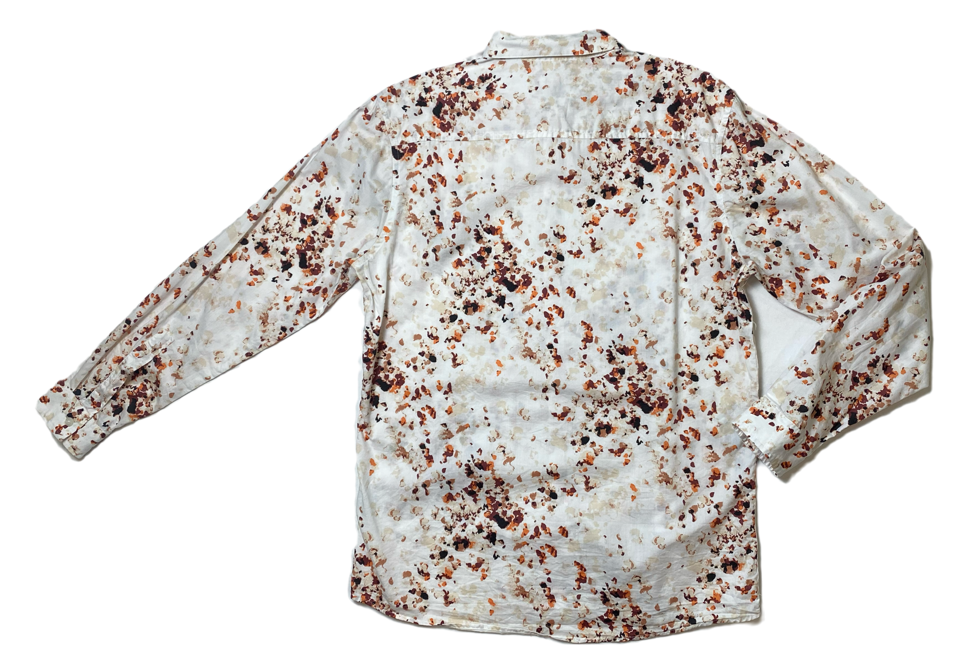 INC Abstract Print Button-up Long Sleeve Blouse  Turn heads with this stunning INC Abstract Print Button-up Long Sleeve Blouse! The abstract print adds a bold touch,