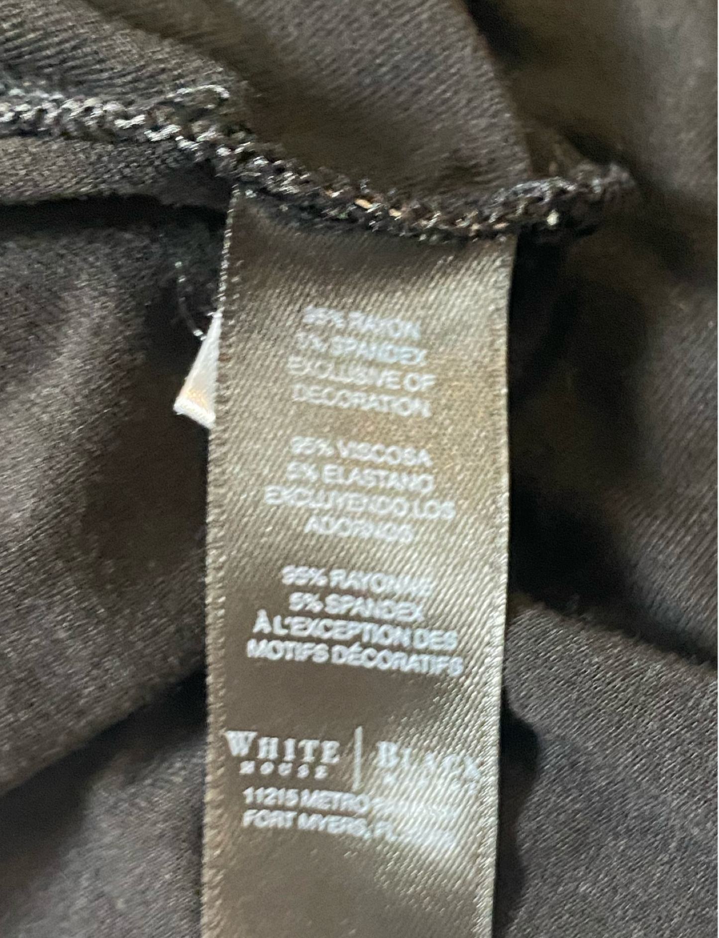 White House Black Market Black Jersey Tank Top with Beaded NecklineWHBM black jersey tank top with gathered sides and beaded neckline.
This cute top will quickly become a "go to" in your closet!!