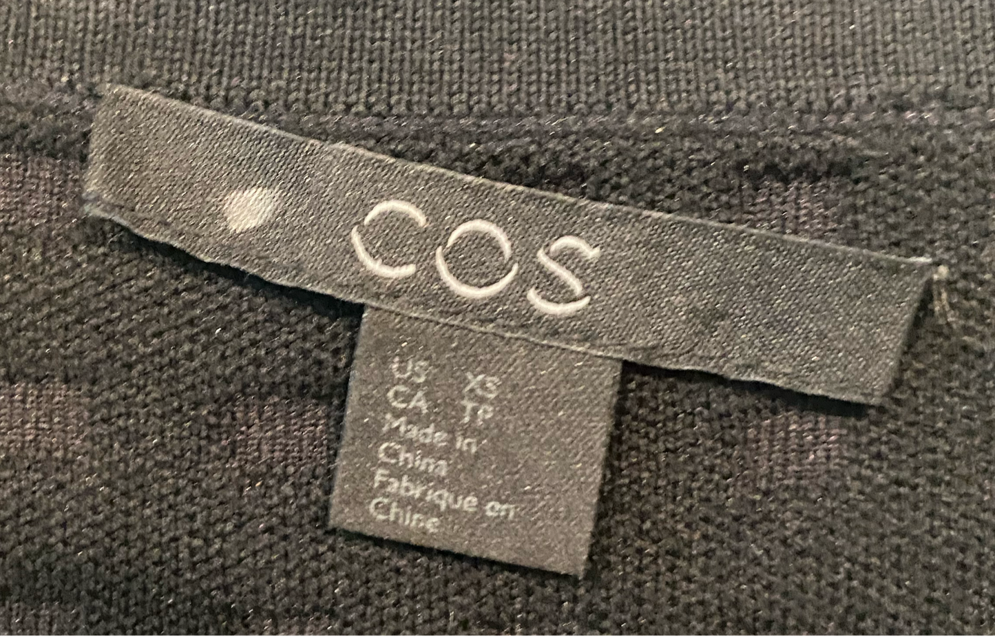 COS Black Button Front 3/4 Sleeve Textured jacketBlack jacket with square like texture. 3/4 sleeves, button front and pockets.
The not so "basic" piece for every closet! So versatile, you'll want to wear it with ev