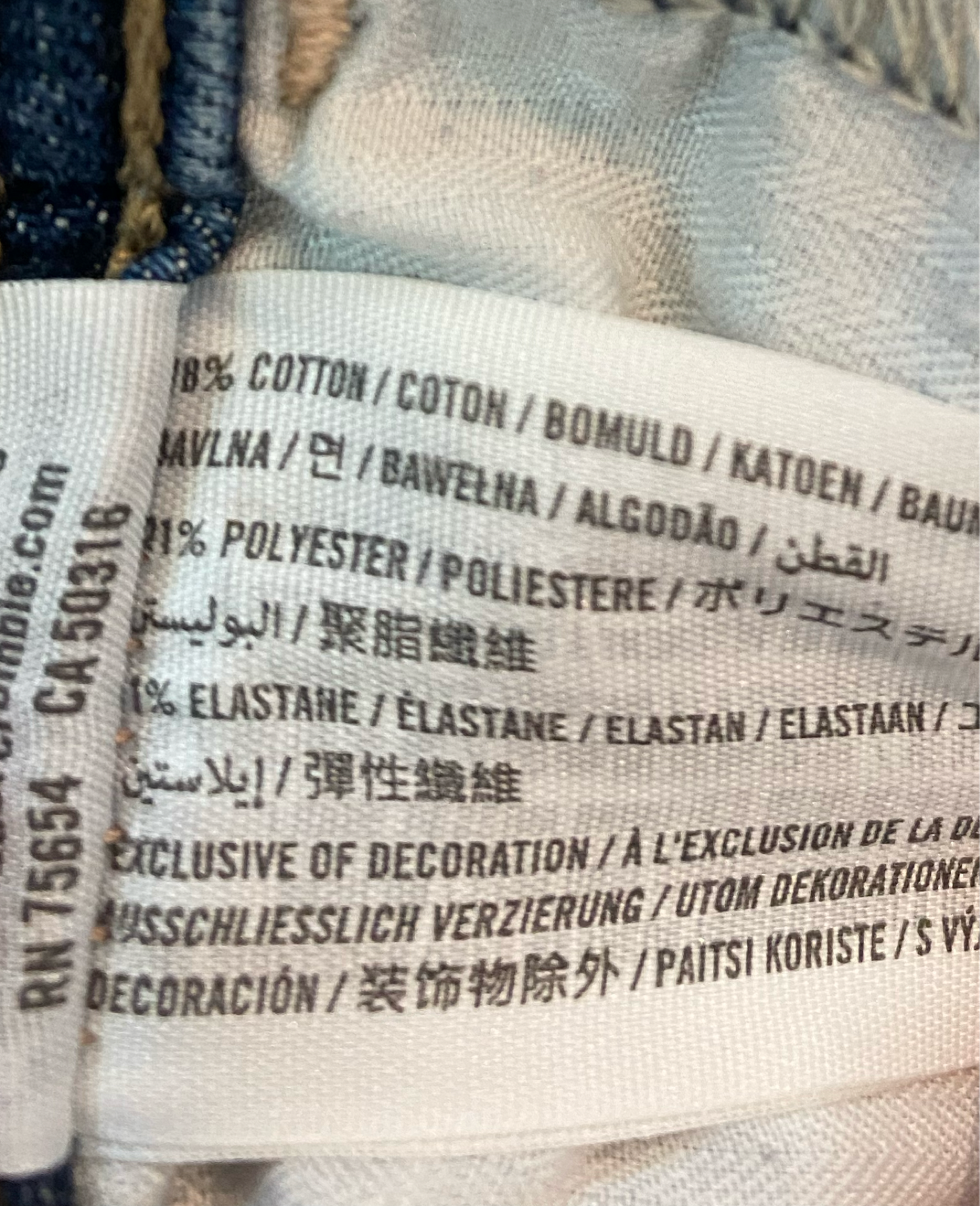 Hollister Distressed Blue Denim Shorts Hollister distressed blue denim shorts.