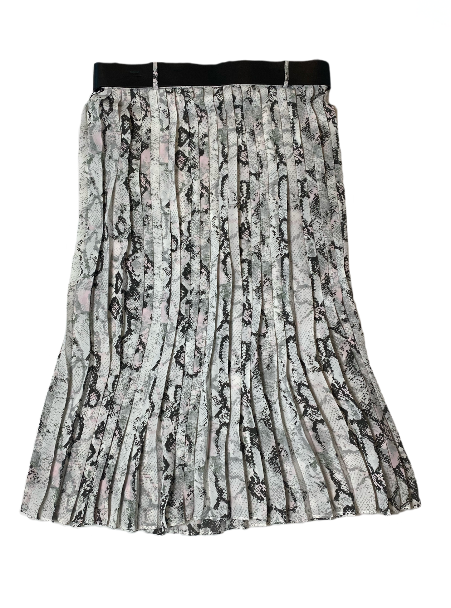 Laundry by Shelli Segal Snake Print Skirt Laundry by Shelli Segal mid length button front pleated snake print skirt with belted waist. NWT