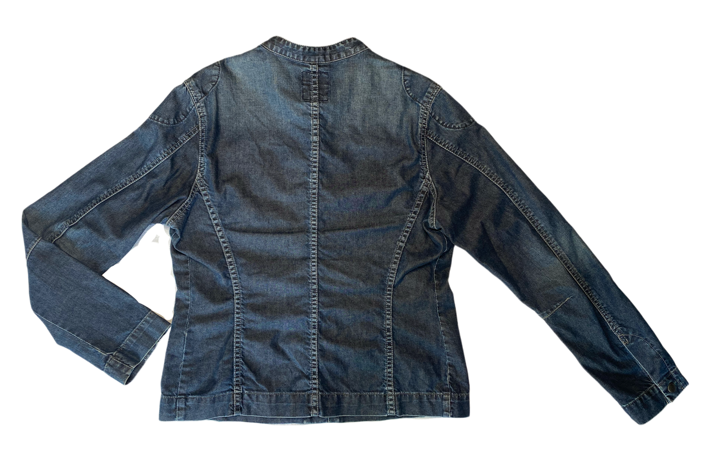 Lucky Brand Denim Jacket Lucky Brand no collar denim jacket.