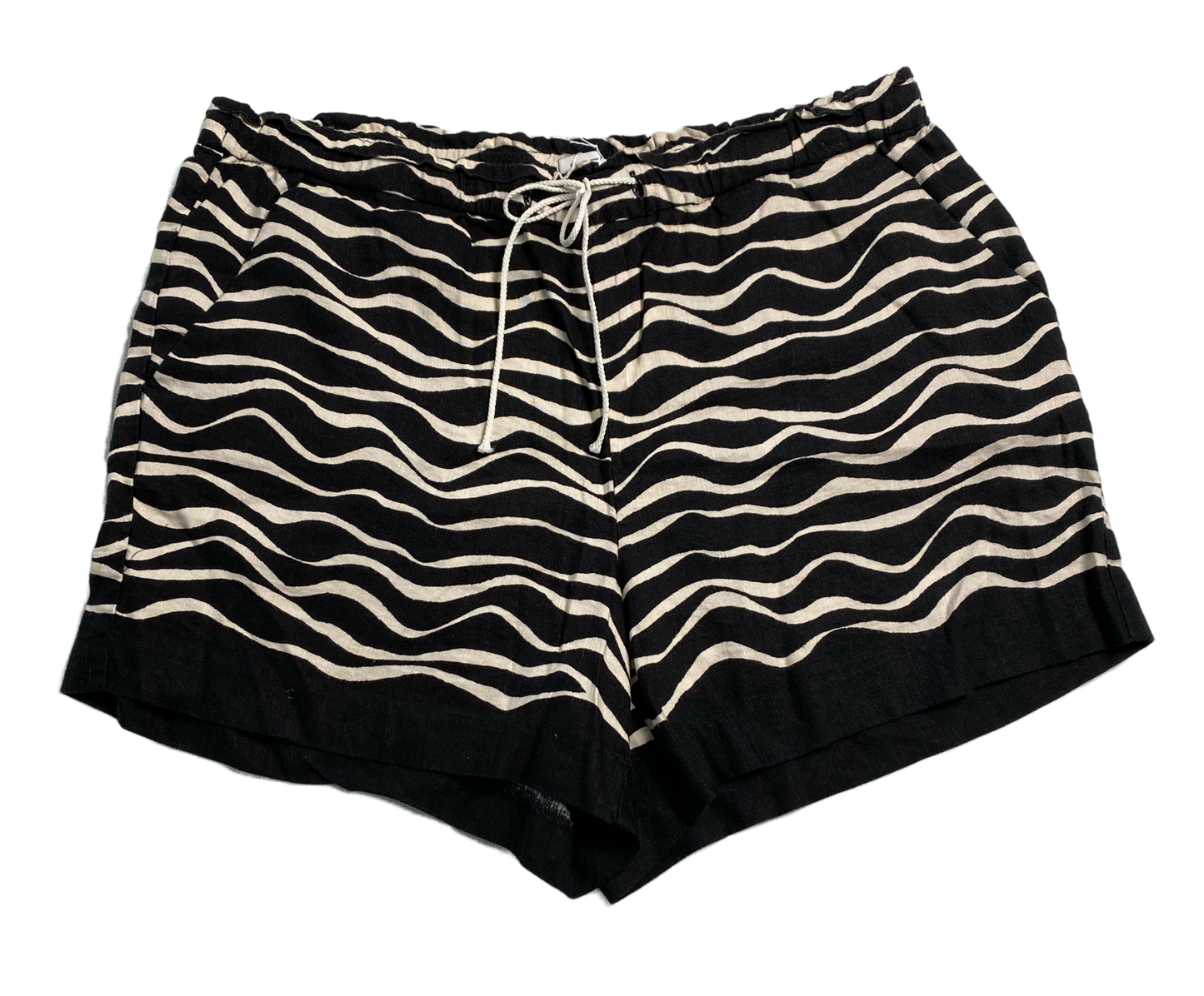 Loft Zebra Striped Shorts!Such a cute pair of shorts!  Any color you choose will look great with them.  Go easy with black, go crazy with fuchsia!  You set the mood!