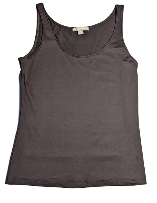 Old Navy Solid Brown Tank This is the perfect tank for Fall! It will work under your favorite blazer, or a cute cardigan!