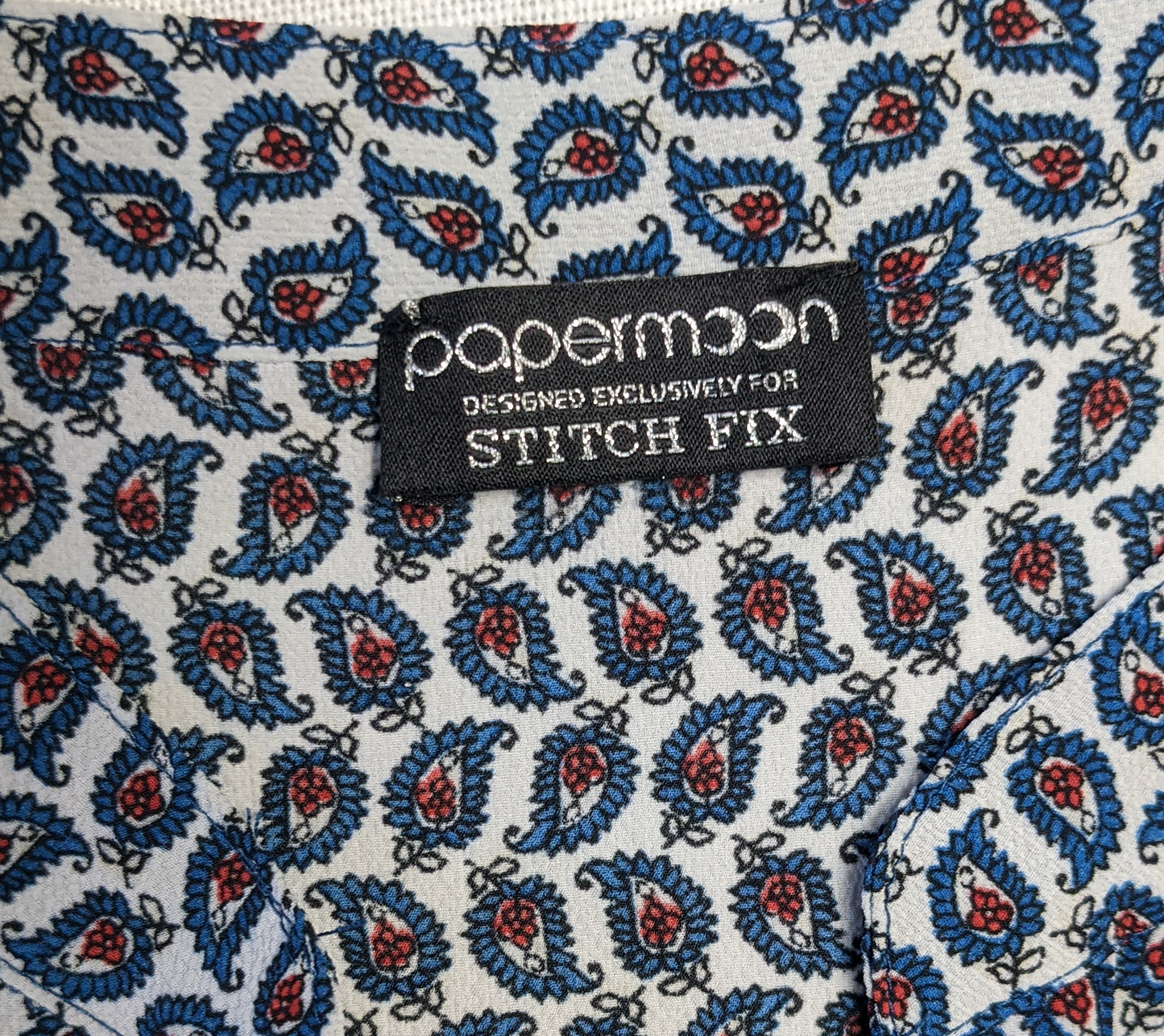 Papermoon Sleeveless Top with Paisley PrintThis is a great way to step up your style.  Throw this on over jeans and you have a great outfit.  Wear heels and a blazer, or sneakers and a sweater.  Great looks e