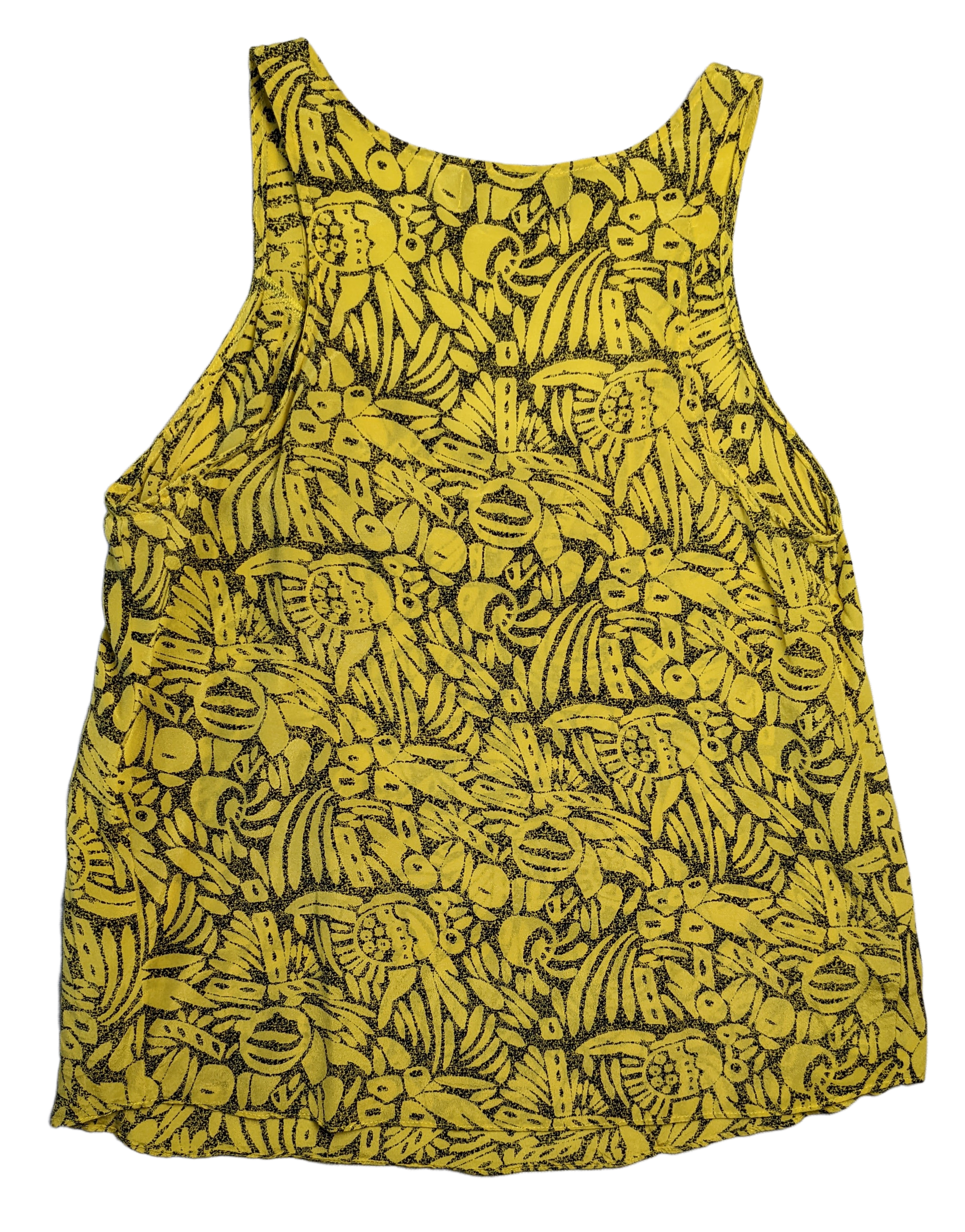MYNE ashley ann printed tank topGorgeous color and print on this tank!  What a great way to add a pop of color to your outfit.  Wear it with a nice pair of jeans and a black blazer or jacket. Or wi