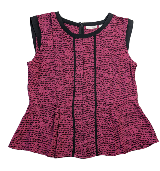 Halogen Sleeveless Flare TopThis is such a stylish top.  The flare gives you shape and the color is gorgeous!  Perfect for the office or a nice dinner.