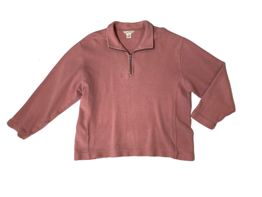 Tommy Bahamas Peach Fine Ribbed Pull-Over Jacket Size XL Channel your inner island vibes with the Tommy Bahamas Peach Fine Ribbed Pull-Over Jacket. With its 1/4 zip Tommy Bahamas Peachy Fine Ribbed Pull Over JacketThis cozy jacket is sure to keep the chill off. Wear for an easy day out.