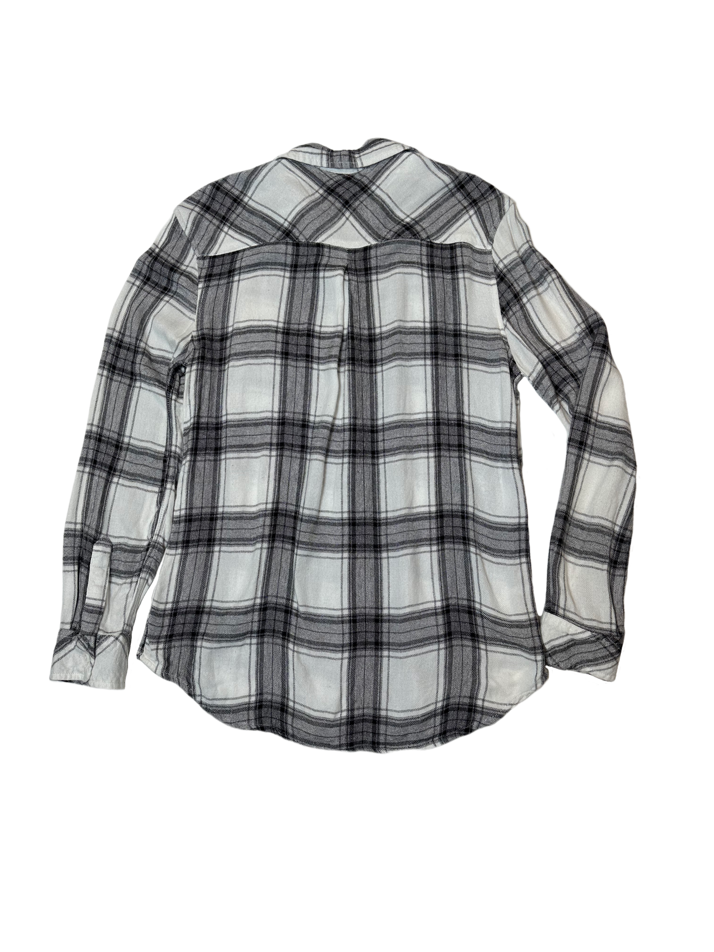 Beach Lunch Lounge Black and White Plaid ShirtThis super soft plaid shirt can be worn with jeans or nice black pants....or with comfy joggers. You pick!