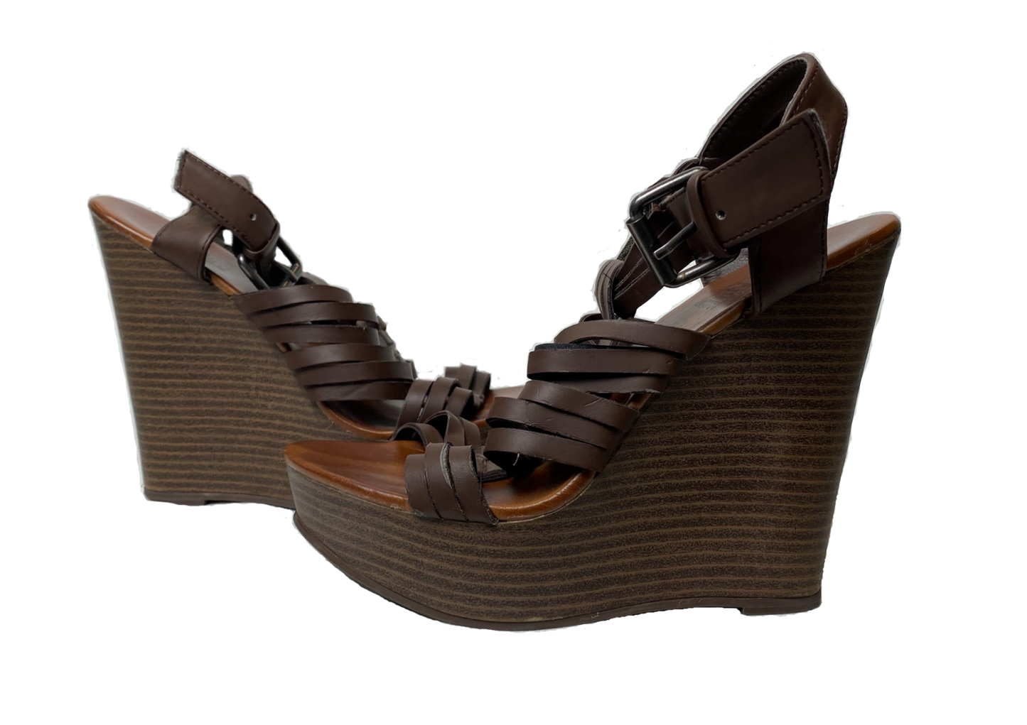 Mix No. 6 Brown Leather Wedge Heels Size 6 NWOT Wedge your way into style with these Mix No. 6 brown leather wedges. The wooden heel gives you a lift without comprom