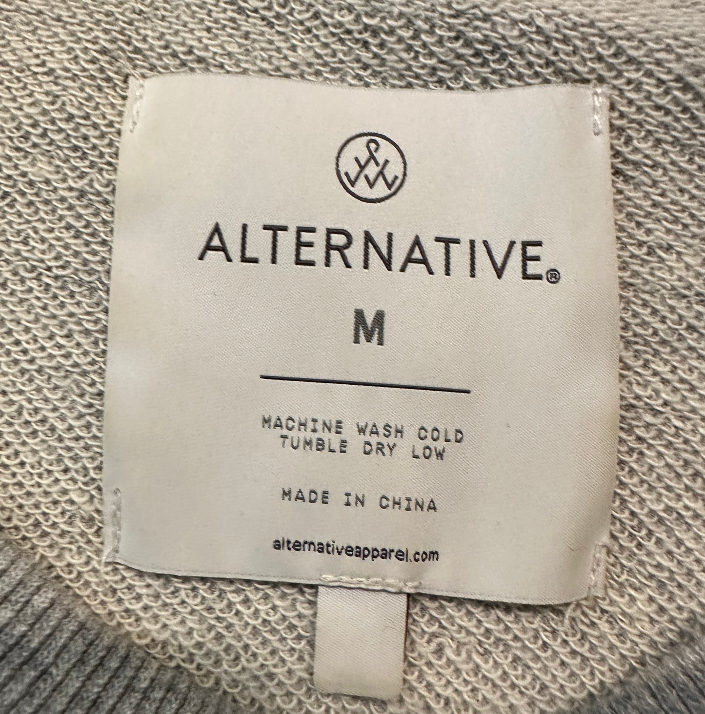 Alternative Short Sleeve Grey French Terry ShirtPair this with black leggings, tall black boots and a chunky denim jacket, or skinny jeans and white converse for a relaxed stylish look.Alternative Short Sleeve Grey French Terry ShirtShirt